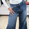 Jean wide leg taille haute