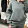 Ensemble sweat jogging oversize