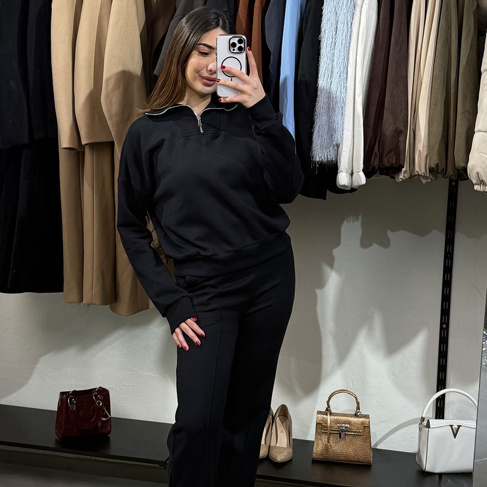 Ensemble sweat jogging oversize