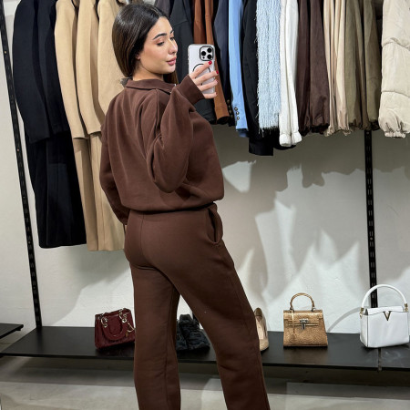 Ensemble sweat jogging oversize