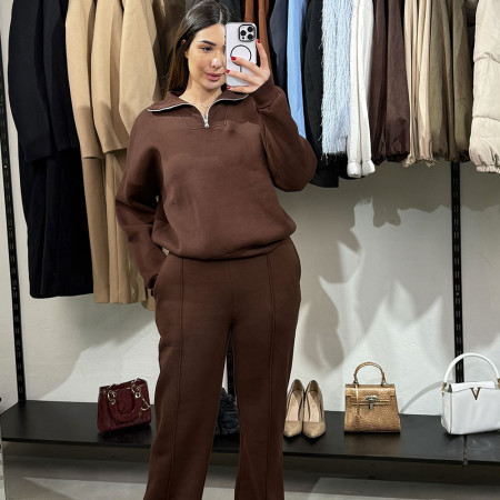 Ensemble sweat jogging oversize