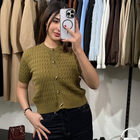 Cardigan en maille fine