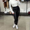 Pantalon en simili cuir