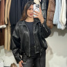 Bomber en cuir
