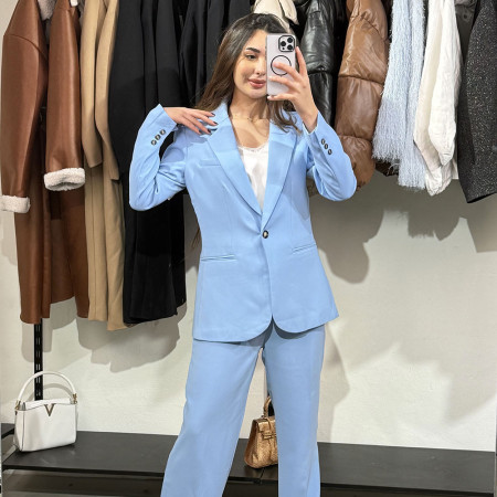 Ensemble tailleur en toile