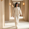 Ensemble style chinois en lin