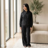 Ensemble style chinois en lin