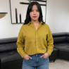 Chemise en lin avec poche