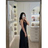 Robe en lin avec boutons