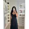 Robe en lin avec boutons