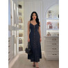 Robe en lin avec boutons