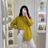 Chemise en lin avec poche