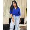 Chemise en lin avec poche