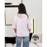 Chemise courte  à manches courtes et poches avec boutons frontaux