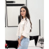 Chemise en lin avec fausses poches poitrines
