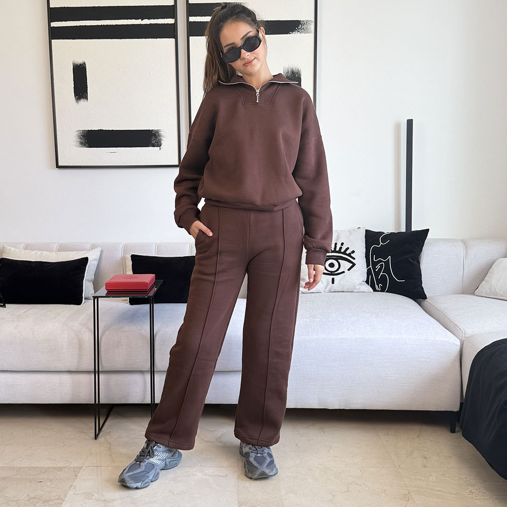 Ensemble sweat jogging oversize