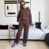 Ensemble sweat jogging oversize