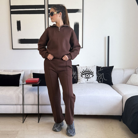 Ensemble sweat jogging oversize