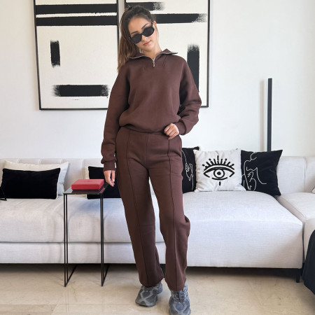 Ensemble sweat jogging oversize