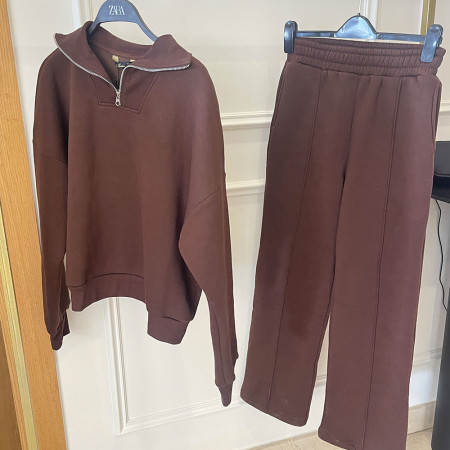 Ensemble sweat jogging oversize