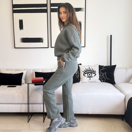 Ensemble sweat jogging oversize