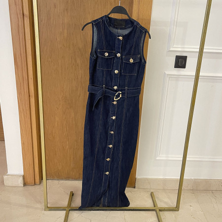 Robe en jeans