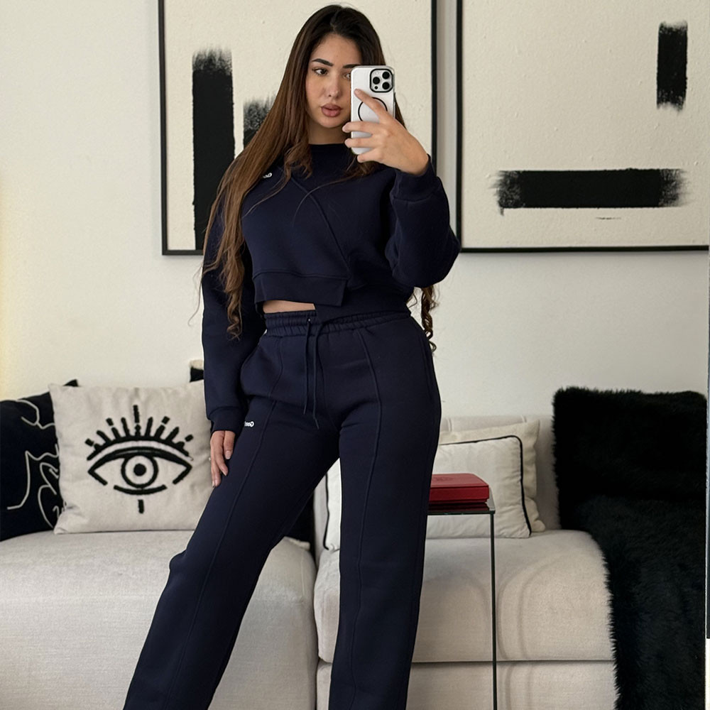 Ensemble jogging sweat court