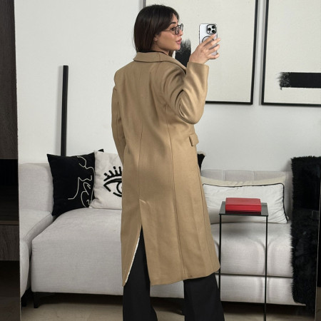 Manteau oversize en cachemire