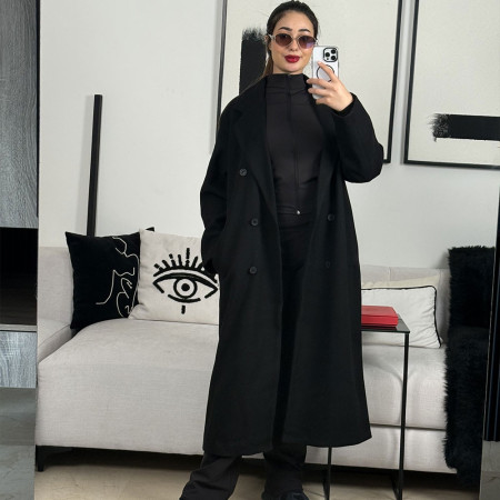 Manteau oversize en cachemire