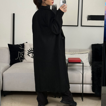 Manteau oversize en cachemire