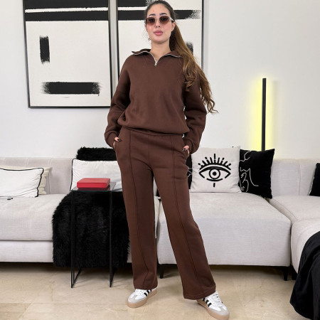 Ensemble sweat jogging oversize