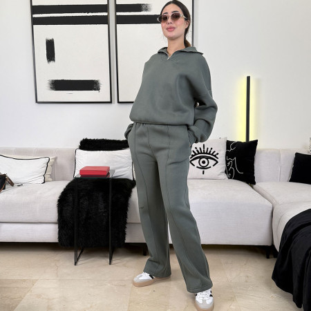 Ensemble sweat jogging oversize