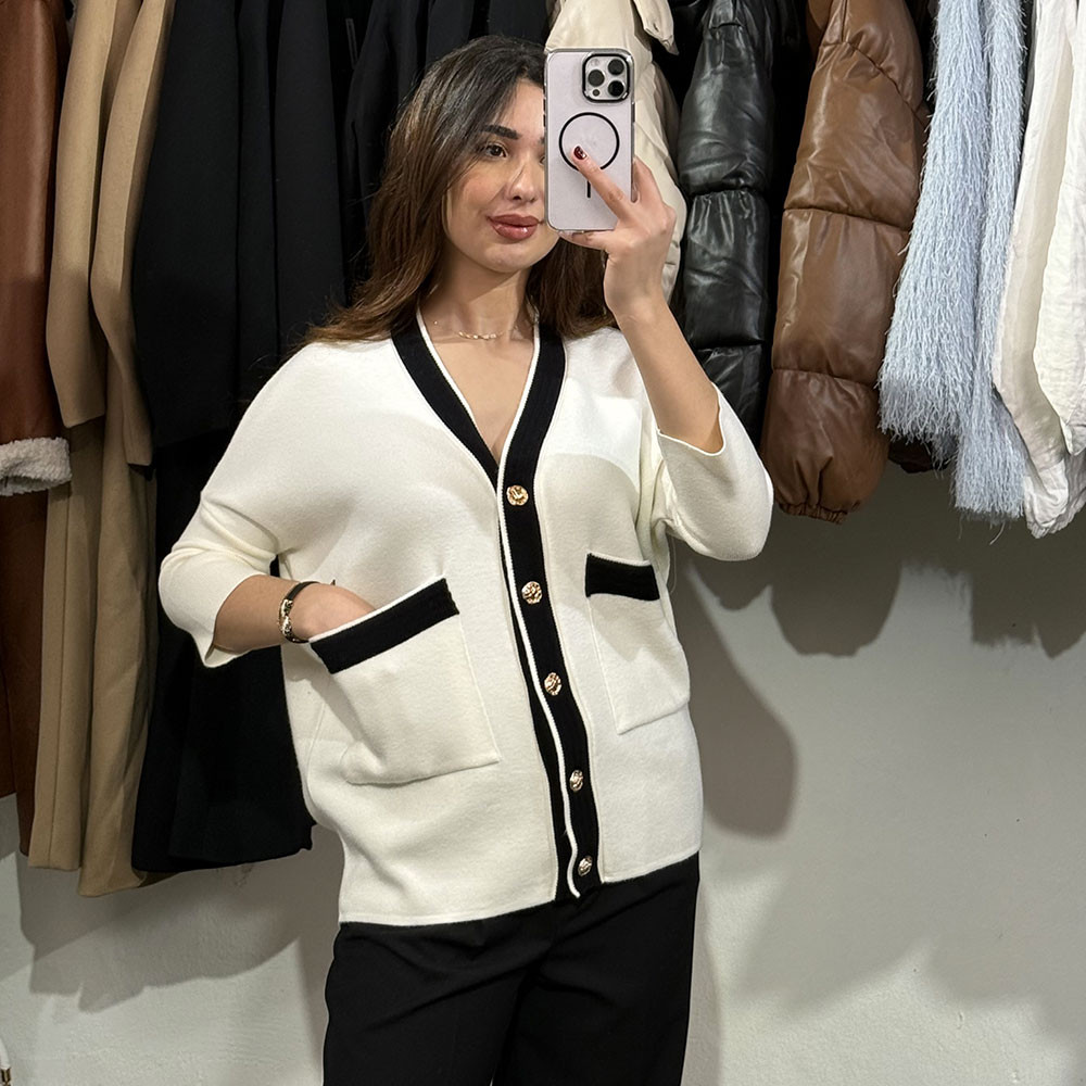 Cardigan en maille